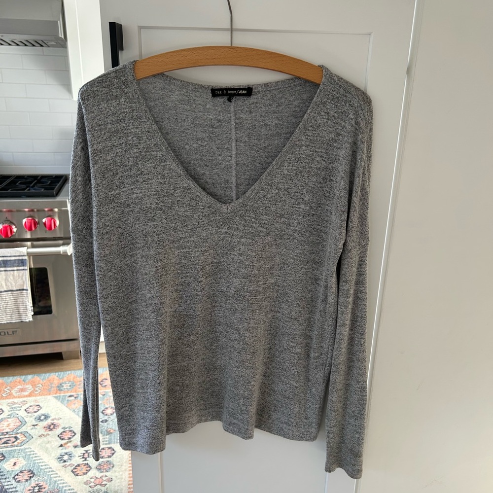 Rag & Bone V Neck Top